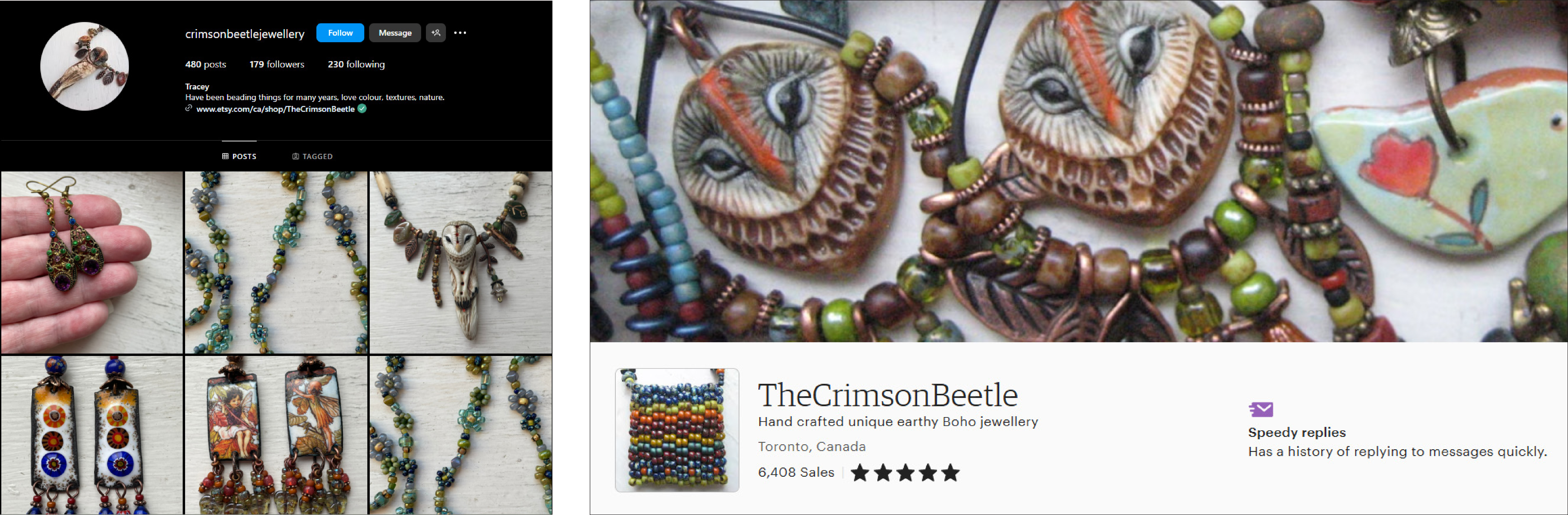 crimson beetle storefront